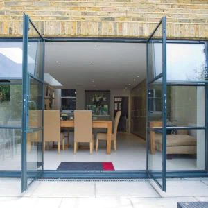 Slanke aluminium Franse deuren