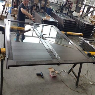 Aluminium dubbele deuren