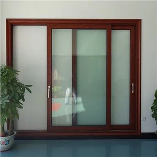 Aluminium dubbele voordeuren