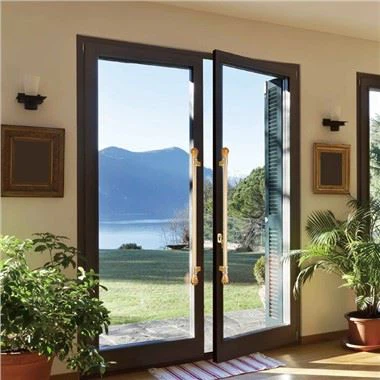 Moderne aluminium voordeuren